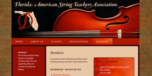 flasta.org homepage